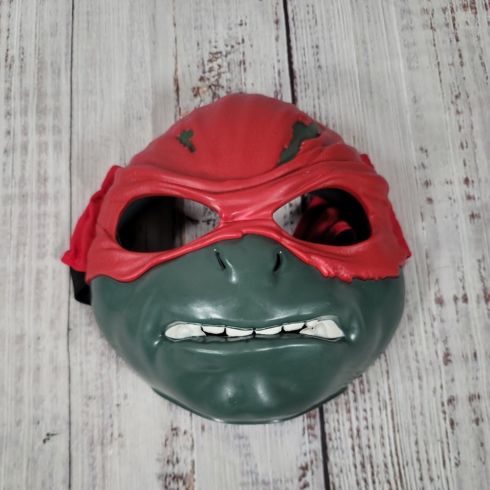 2014 Paramount Pictures Teenage Mutant Ninja Turtles Raphael Halloween Kids Mask